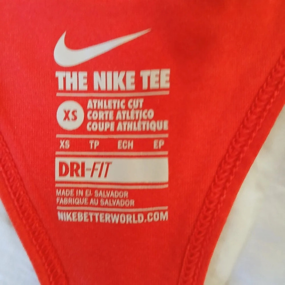 💚5/$25 Nike Dri-Fit Athletc Cut Racerback Muscule Tank Top Shirt Size XS - Picture 3 of 3